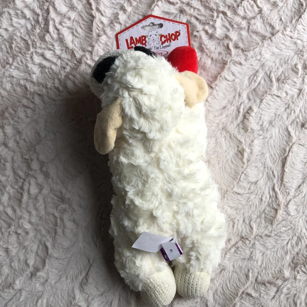 Lamb Chop Plush Dog Toy
